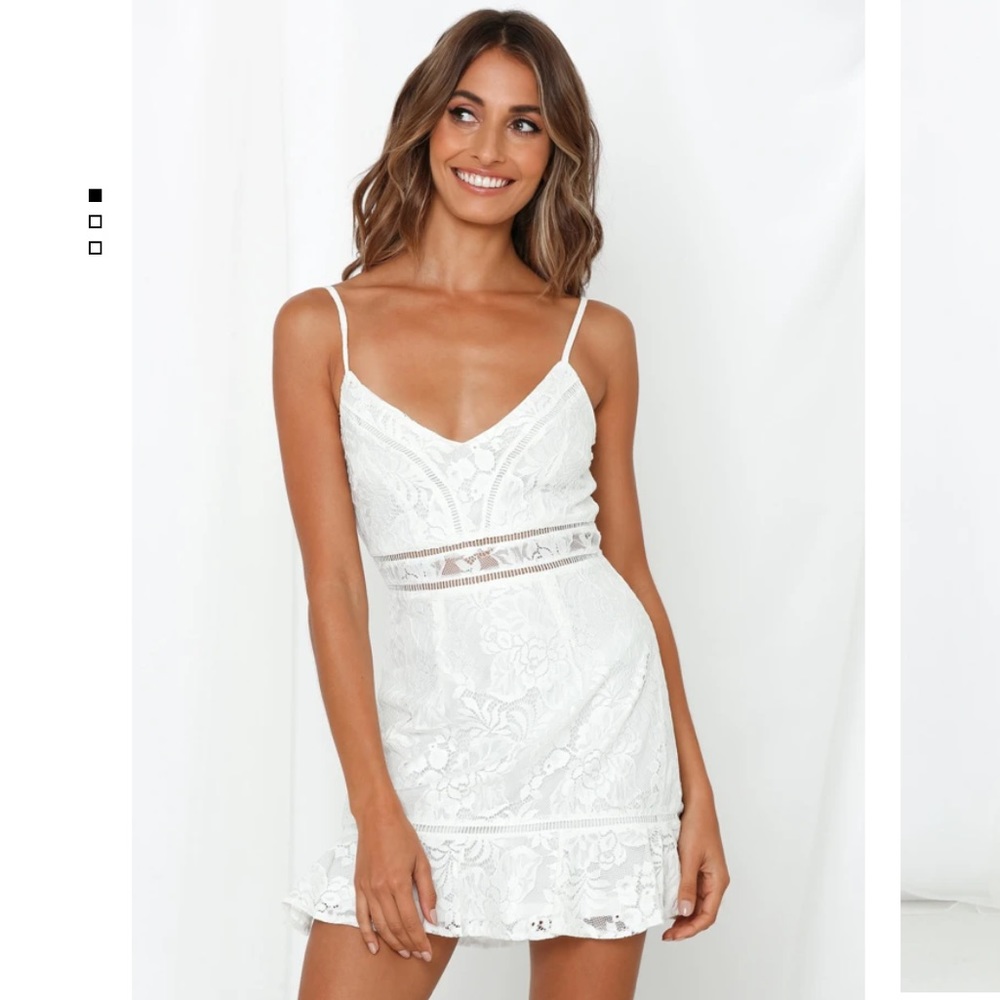 Hello Molly Have We Met Dress White
